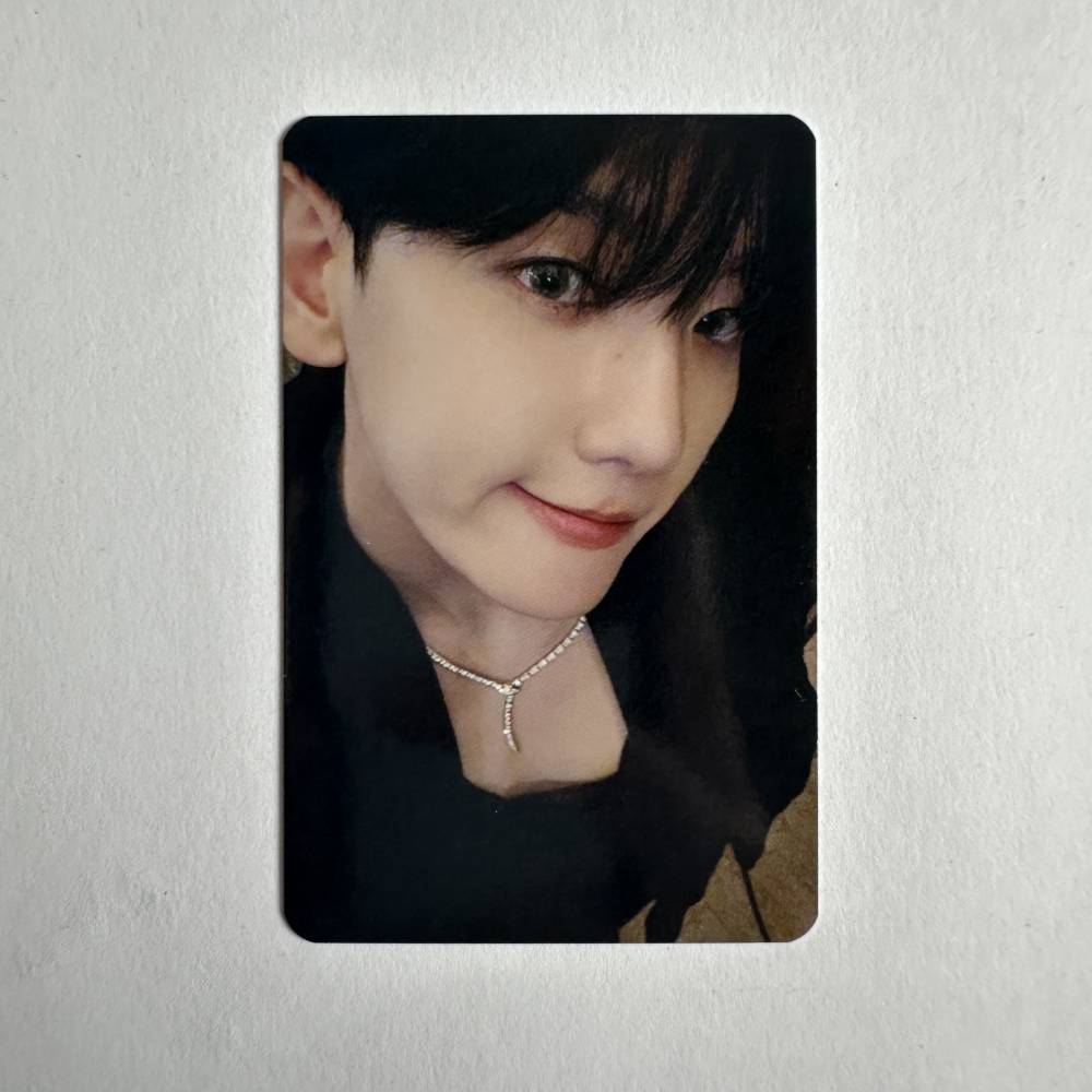 BAEKHYUN 4TH MINI ALBUM 'HELLO, WORLD' UNRELEASED SELFIE PHOTOCARD